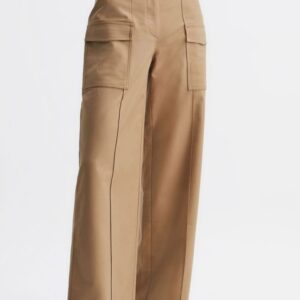 Calça Feminina Alfaiataria Bolso Chapado